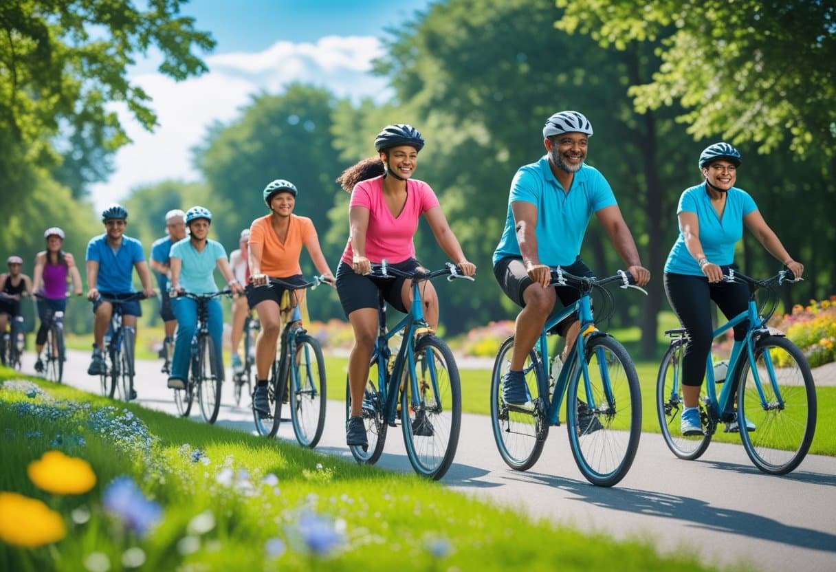 10 Gründe warum Fahrradfahren gesund ist
