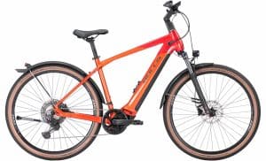 BULLS Cross Rider EVO 2 - 29 Zoll 750Wh 11K Diamant - metallic orange / chrome red