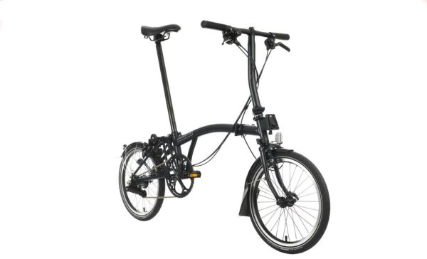 Brompton C-Line Urban - Typ S - 16 Zoll 2K Faltrad - Black Matt