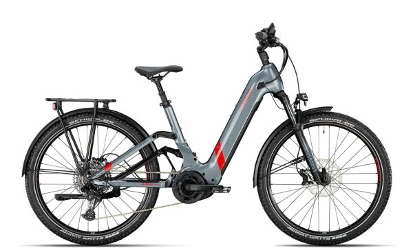 Conway Cairon SUV FS 5.7 - 27.5 Zoll 625Wh 12K Wave - shadowgrey metallic / red metallic