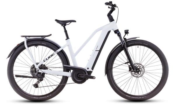Cube Kathmandu Hybrid ONE - 28 Zoll 800Wh 10K Trapez - polarwhite´n´black