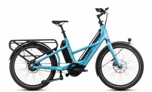Cube Longtail Hybrid 725 - 26 Zoll 725Wh Enviolo Lastenrad - blue 'n' reflex