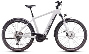 Cube Nuride Hybrid EXC Allroad - 28 Zoll 800Wh 12K Diamant - cotton´n´silver