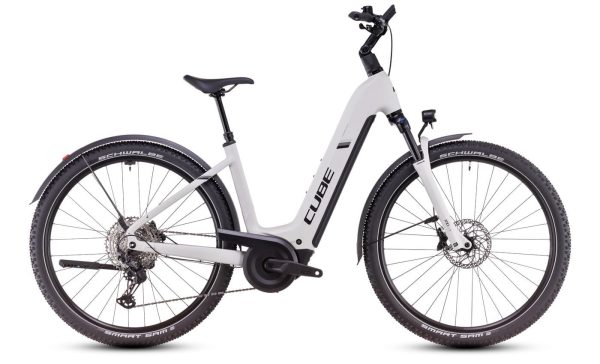 Cube Nuride Hybrid EXC Allroad - 28 Zoll 800Wh 12K Wave - cotton´n´silver