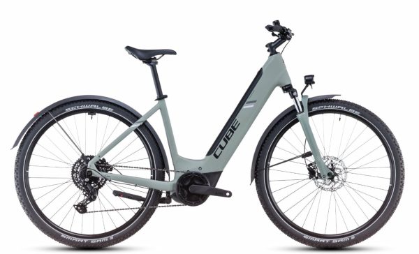 Cube Nuride Hybrid Performance 625 Allroad - 28 Zoll 625Wh 9K Wave - swampgrey´n´black