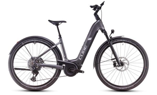 Cube Nuride Hybrid SLT Allroad - 28 Zoll 800Wh 12K Wave - graphite´n´fossil