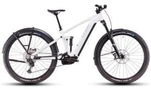 Cube Stereo Hybrid ONE44 EXC Allroad metallicwhite´n´black - 27.5 // 29 Zoll 800Wh 12K Fully - whitemarble´n´black