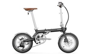 Eovolt Morning Vintage - 16 Zoll 230Wh 4K Faltrad - Black Satin