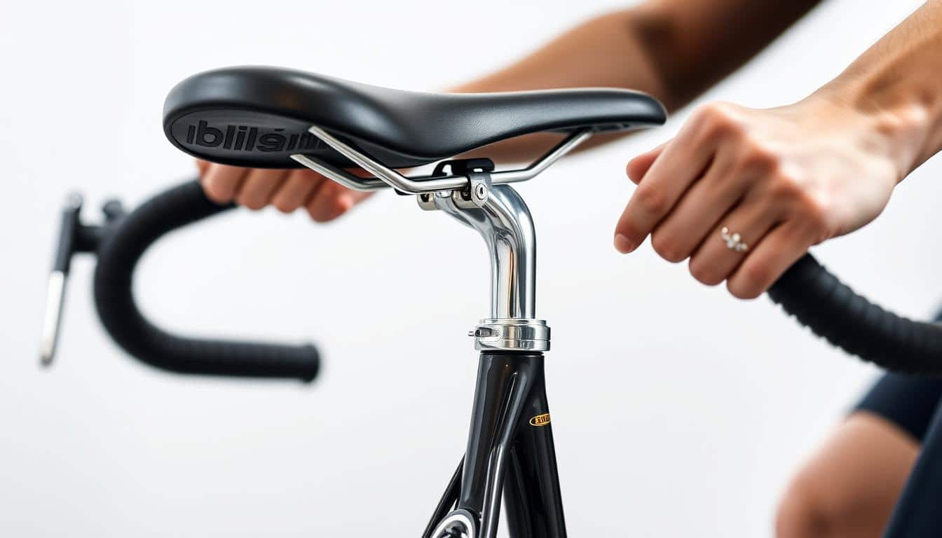Fahrradsattel richtig einstellen