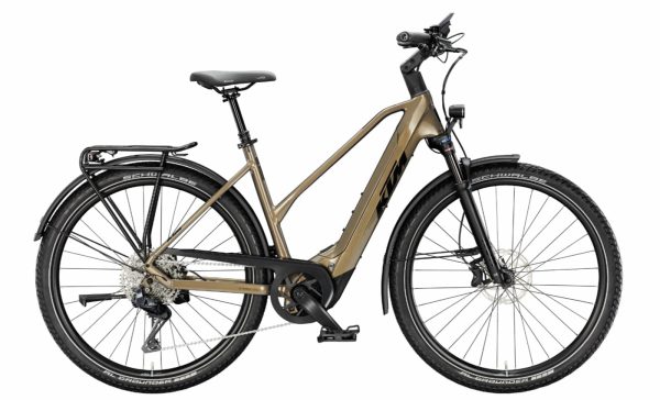 KTM MACINA GRAN 810 di2   - 28 Zoll 800Wh 11K Trapez - OLIVE PEARL (BLACK)