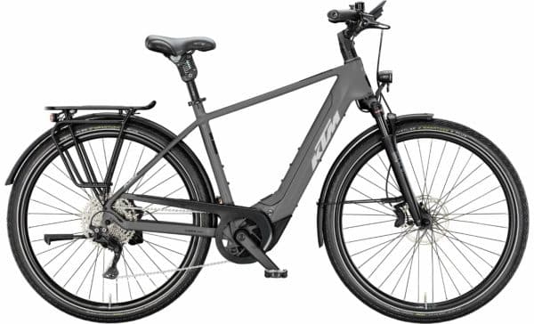 KTM MACINA STYLE 820 XL   - 28 Zoll 800Wh 11K Diamant - MACHINE GREY MATT (SILVER+BLACK)