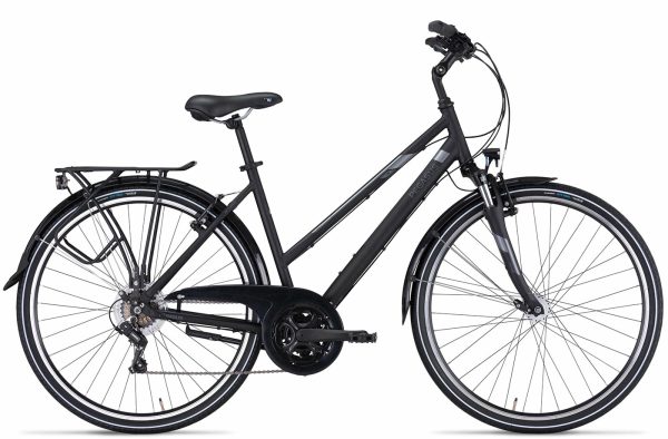 PEGASUS Piazza 21 - 28 Zoll 21K Trapez - black matt