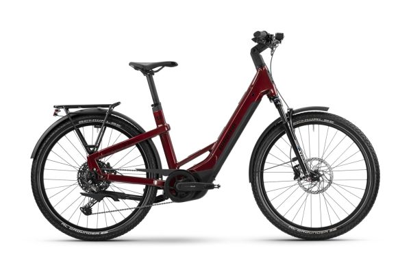 Winora Yakun X10 - 27.5 Zoll 800Wh 10K Wave - warm red - gloss