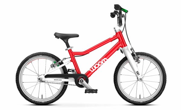 Woom GO 3 - 16 Zoll Diamant 1K - woom red